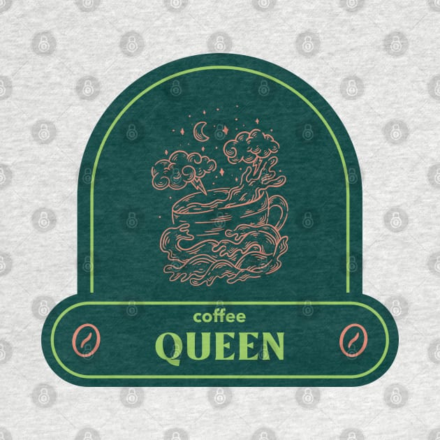 coffee queen by tedd